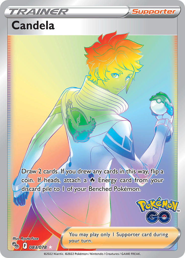 Candela - Pokémon GO (Secret Rare) [PGO-083] English / Near Mint / Normal
