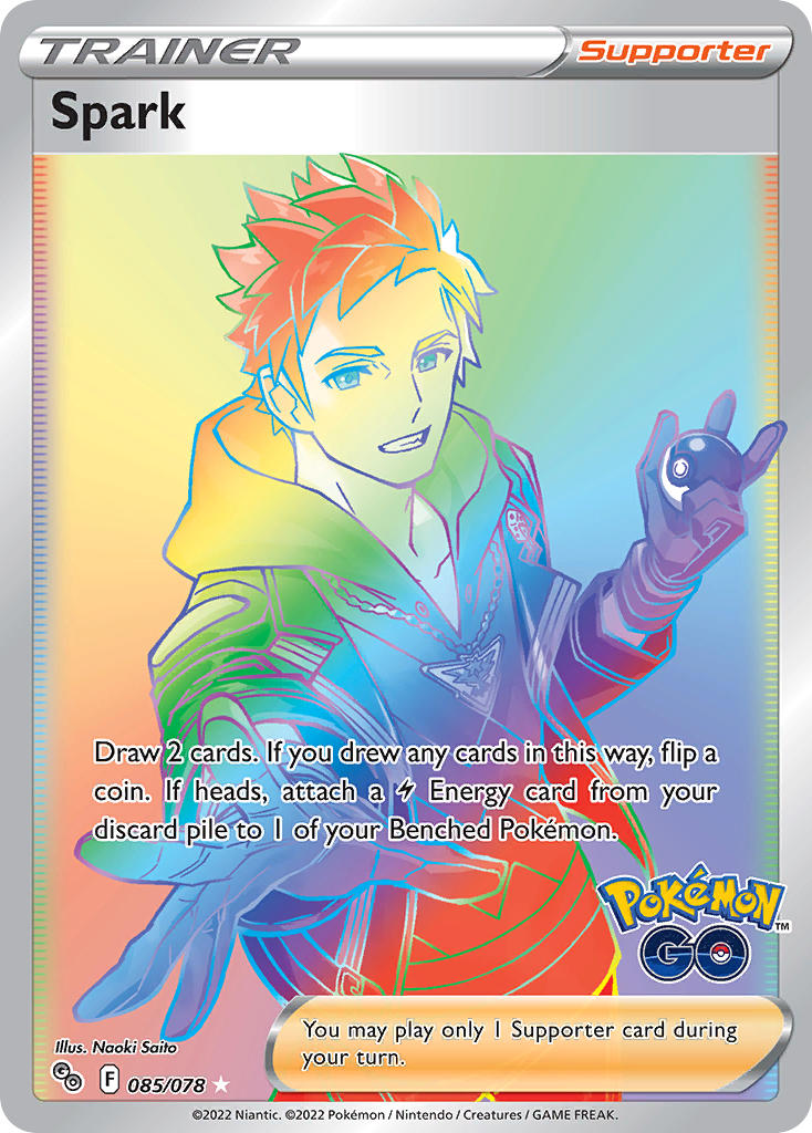 Spark - Pokémon GO (Secret Rare) [PGO-085] English / Near Mint / Normal