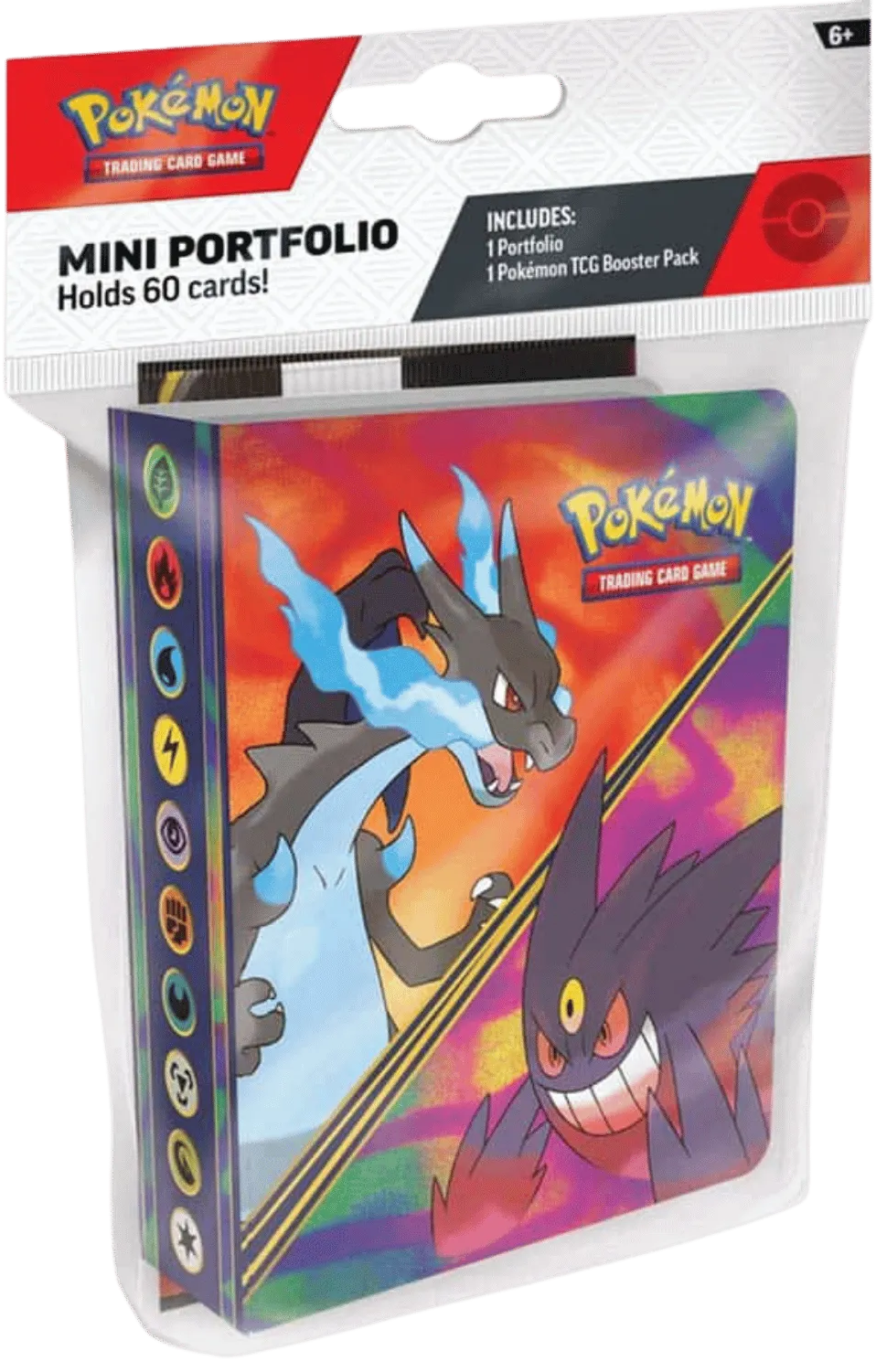 Pokémon TCG: Mega Charizard X & Mega Gengar Mini Album & Booster Pack