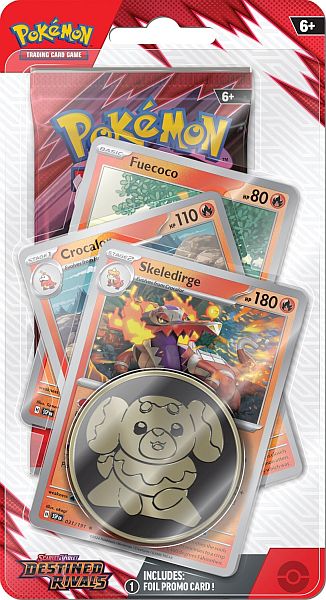Pokémon TCG: Scarlet & Violet: Destined Rivals - Premium checklane blister Kortspil