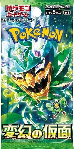 Pokémon TCG: SV6 Mask of Change Booster Pack (Japansk)