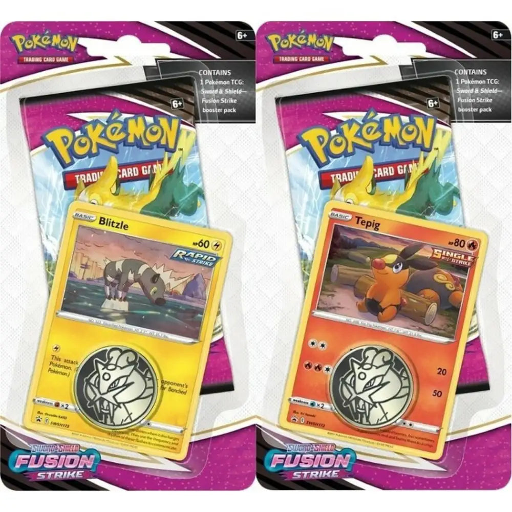 Pokémon TCG: Sword & Shield: Fusion Strike Checklane Blister Pack