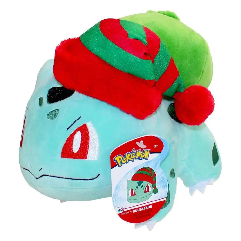 Pokémon Plush: Bulbasaur Bamse med Nissehue - 20 cm - Tøjdyr