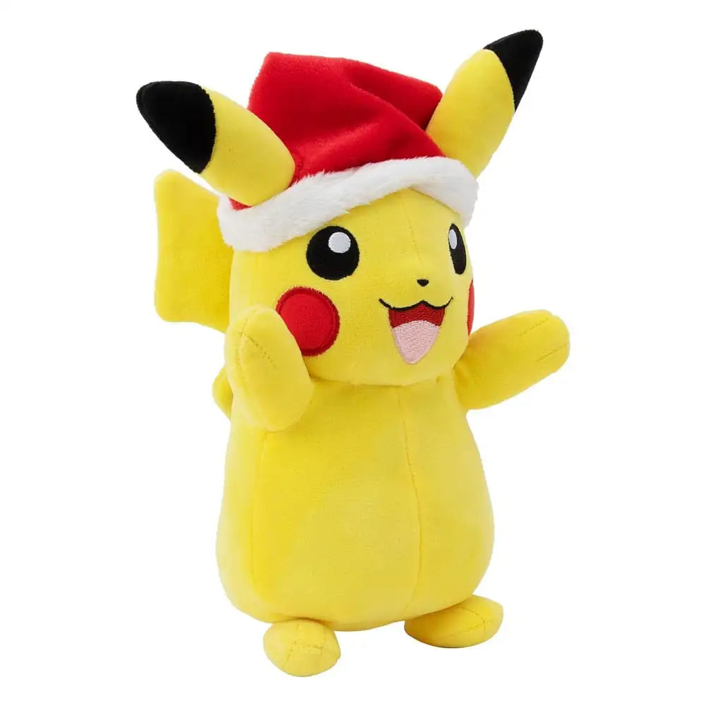 Pokémon Plush: Pikachu Bamse med Nissehue - 20 cm - Tøjdyr