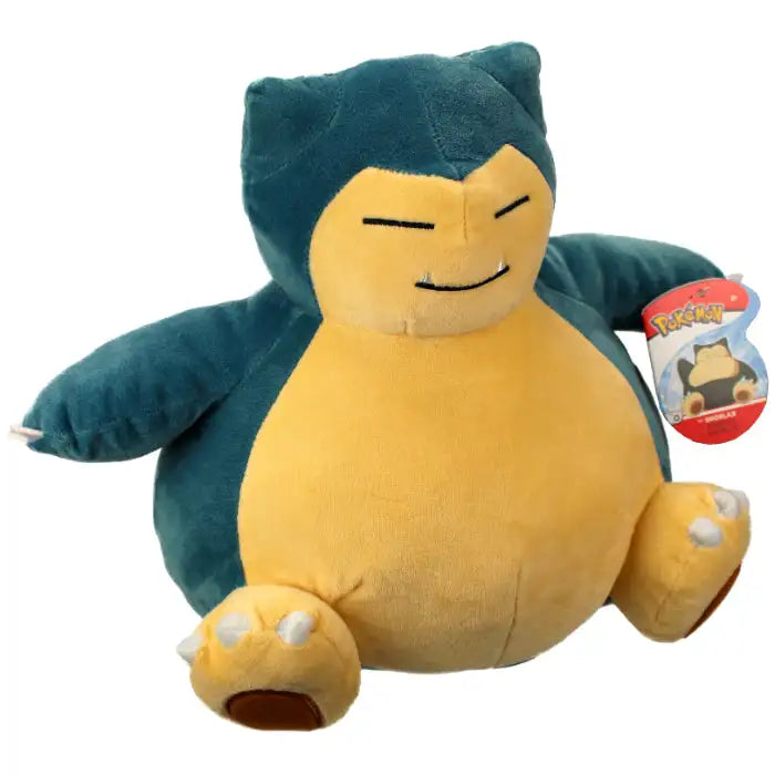 Pokémon: Snorlax Bamse - 30 cm Tøjdyr Select 