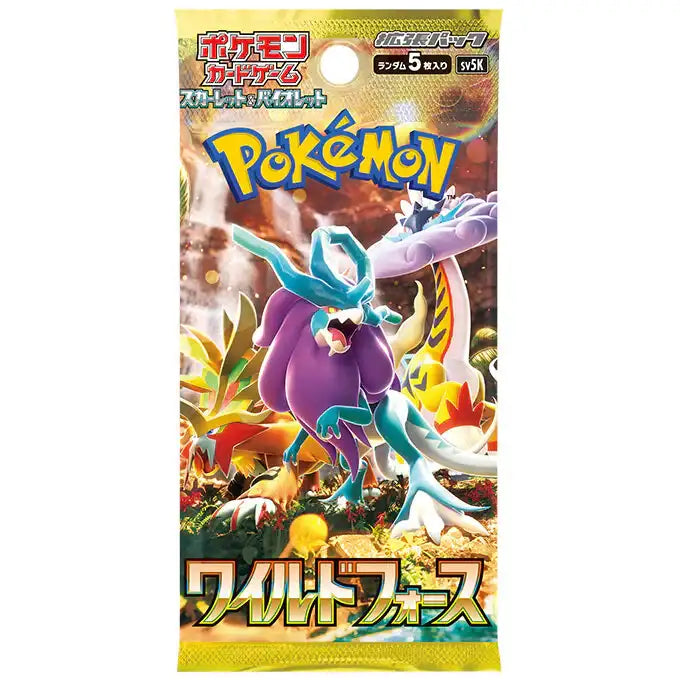Pokémon TCG: SV5K Wild Force Booster Pack (Japansk)