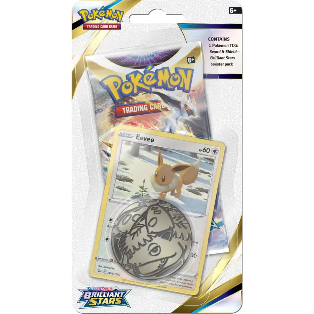Pokémon TCG: Sword & Shield: Brilliant Stars Checklane Blister - 1-Pack