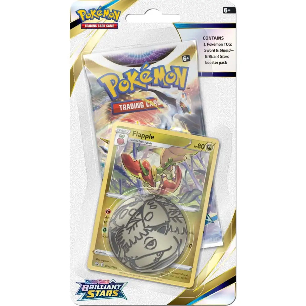 Pokémon TCG: Sword & Shield: Brilliant Stars Checklane Blister - 1-Pack