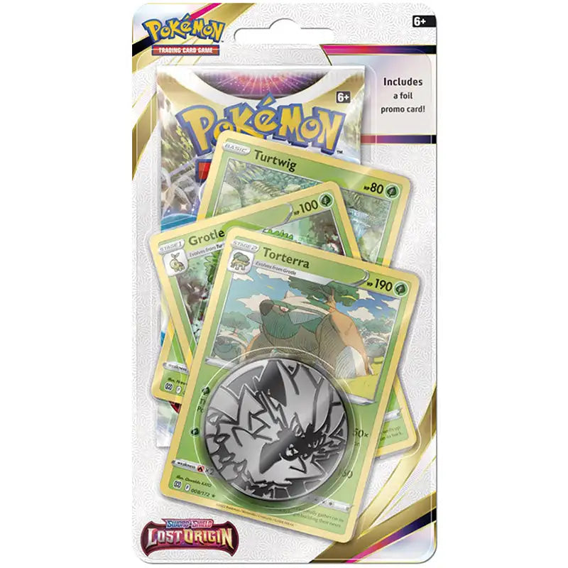 Pokémon TCG: Sword & Shield: Lost Origin Premium Checklane Blister - Torterra