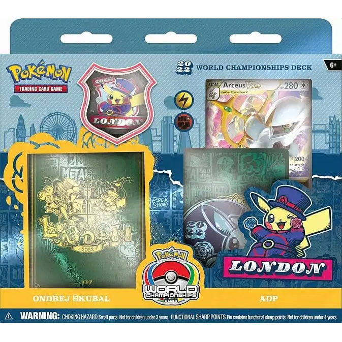 Kopi af Pokemon TCG: 2022 World Championship - Ondřej Škubal: ADP Deck Samlekort Pokémon 