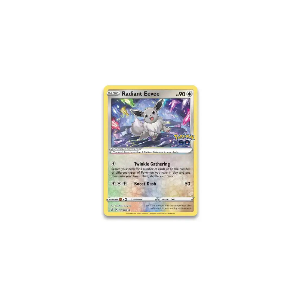 Pokémon TCG: Pokémon GO Premium Collection - Radiant Eevee Samlekort Pokémon 