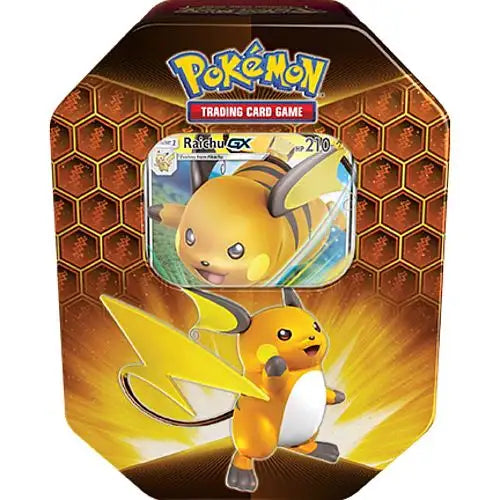 Pokémon TCG: Hidden Fates Tin (flere varianter) Pokémon Tin Pokémon Raichu GX 