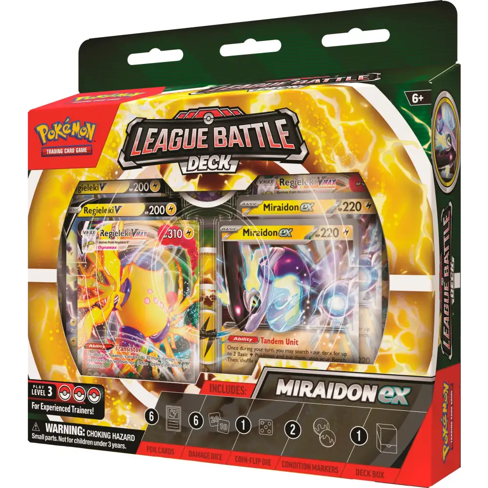 Pokémon TCG: Miraidon ex League Battle Deck - Samlekort