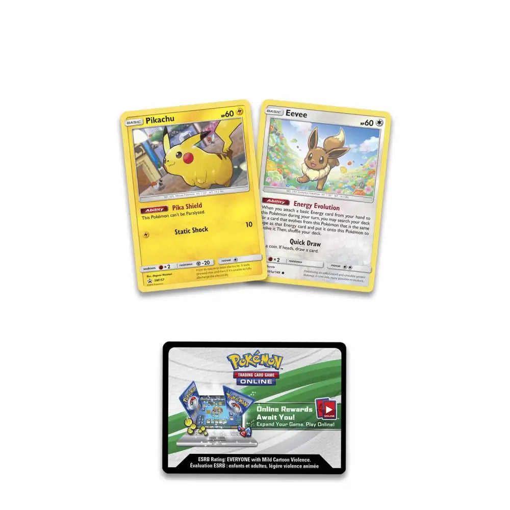Pokémon TCG: Pikachu & Eevee Poké Ball Collection (Sun & Moon) Samlekort Pokémon 
