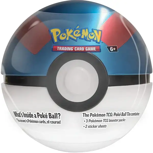Pokémon TCG: Poké Ball Tin - Fall 2023 (3 Booster Packs