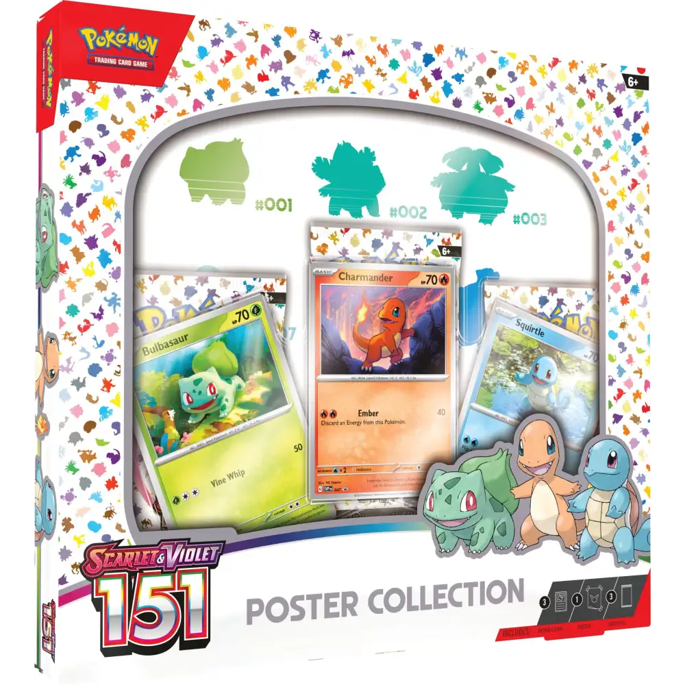 Pokémon TCG: Scarlet & Violet: ’151’ Poster Collection