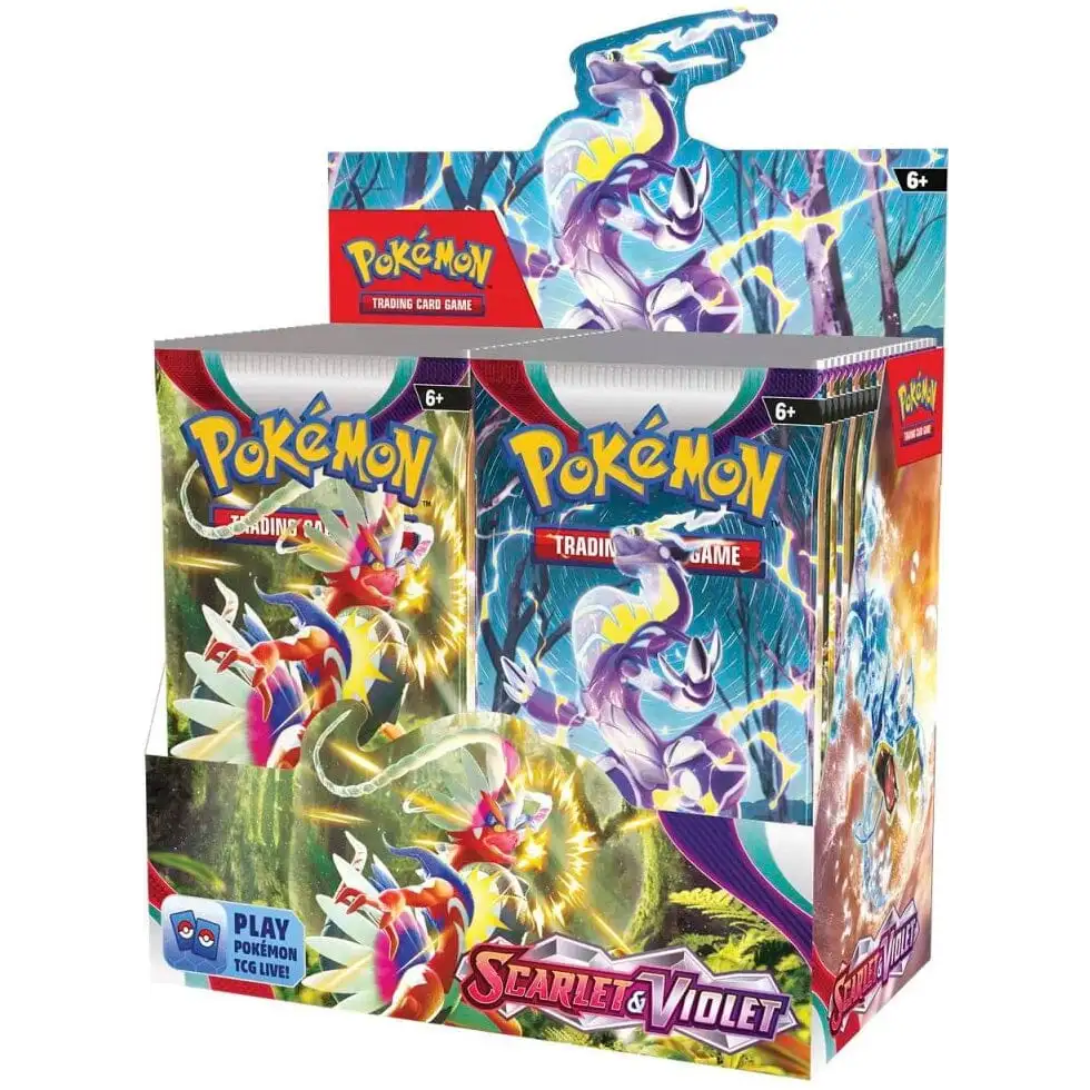 Pokémon TCG: Scarlet & Violet - Booster Box Samlekort Pokémon 