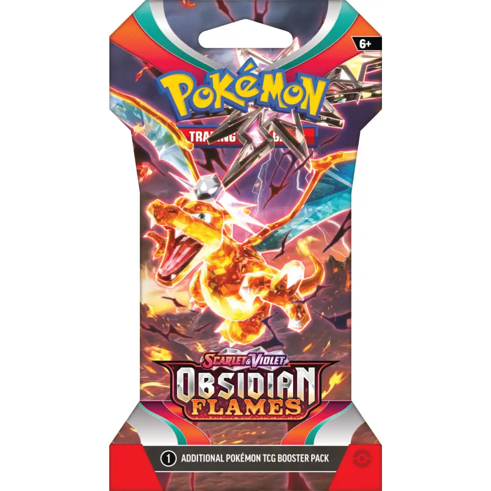Pokémon TCG: Scarlet & Violet: Obsidian Flames Sleeved Booster Pack