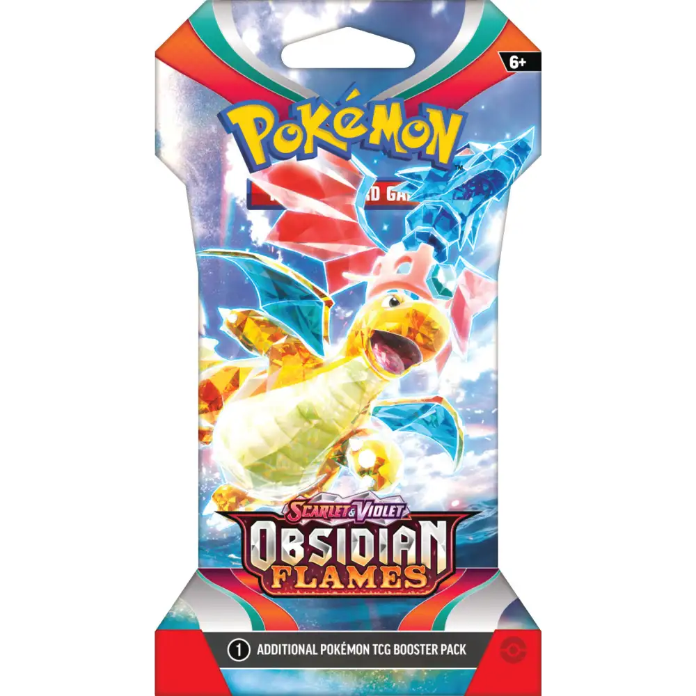 Pokémon TCG: Scarlet & Violet: Obsidian Flames Sleeved Booster Pack