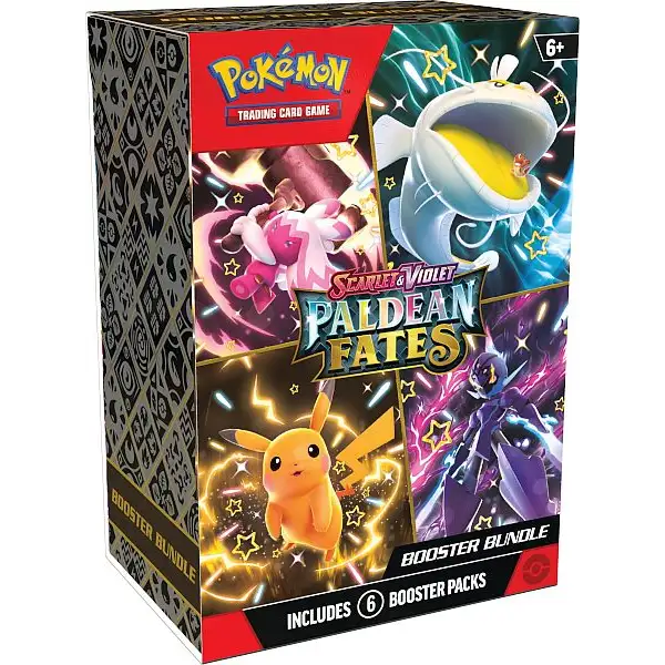 Pokémon TCG: Scarlet & Violet: Paldean Fates Booster Bundle (6x Booster Packs)