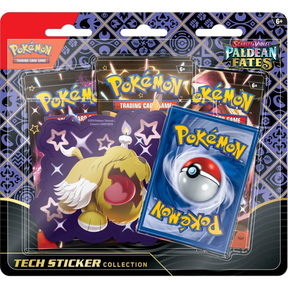 Pokémon TCG: Scarlet & Violet: Paldean Fates Tech Sticker Collection - Greavard