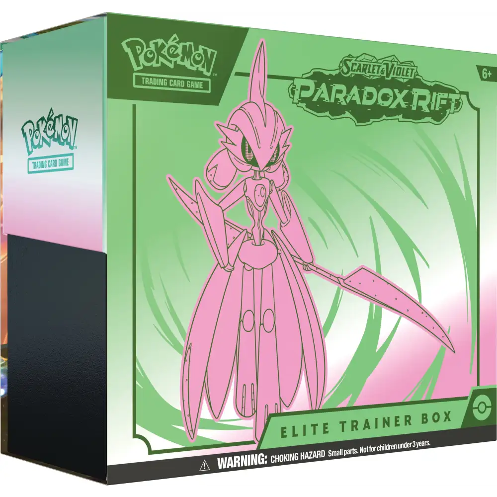 Pokémon TCG: Scarlet & Violet: Paradox Rift - Elite Trainer Box - Iron Valiant