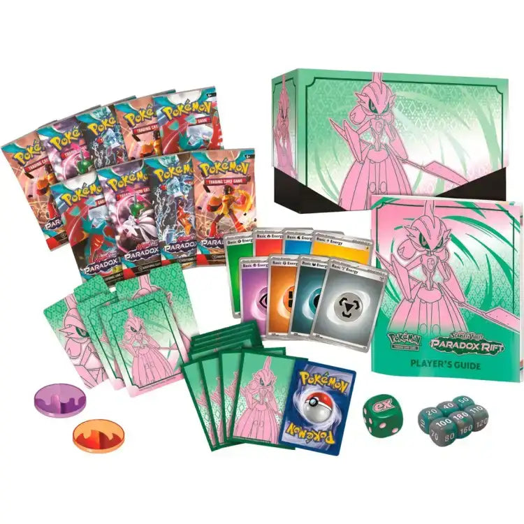 Pokémon TCG: Scarlet & Violet: Paradox Rift - Elite Trainer Box - Iron Valiant