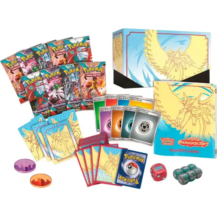 Pokémon TCG: Scarlet & Violet: Paradox Rift - Elite Trainer Box - Roaring Moon