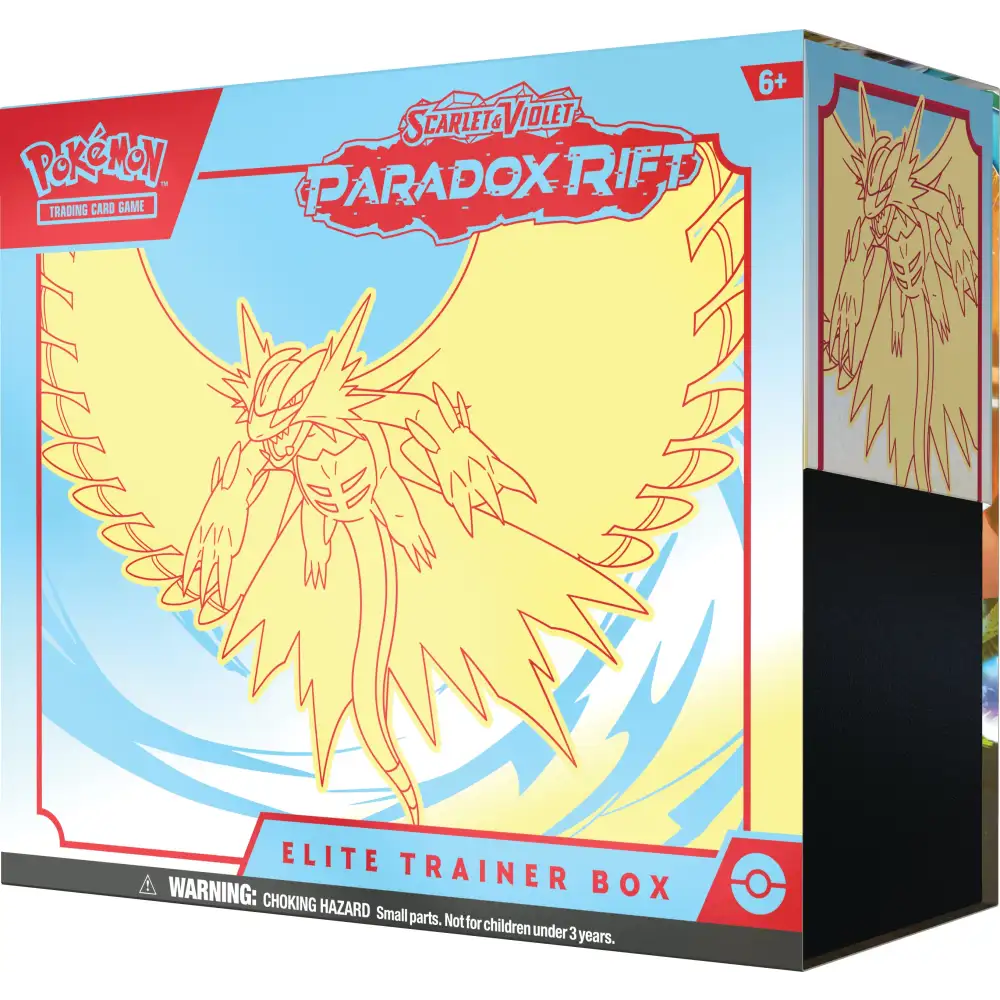 Pokémon TCG: Scarlet & Violet: Paradox Rift - Elite Trainer Box - Roaring Moon