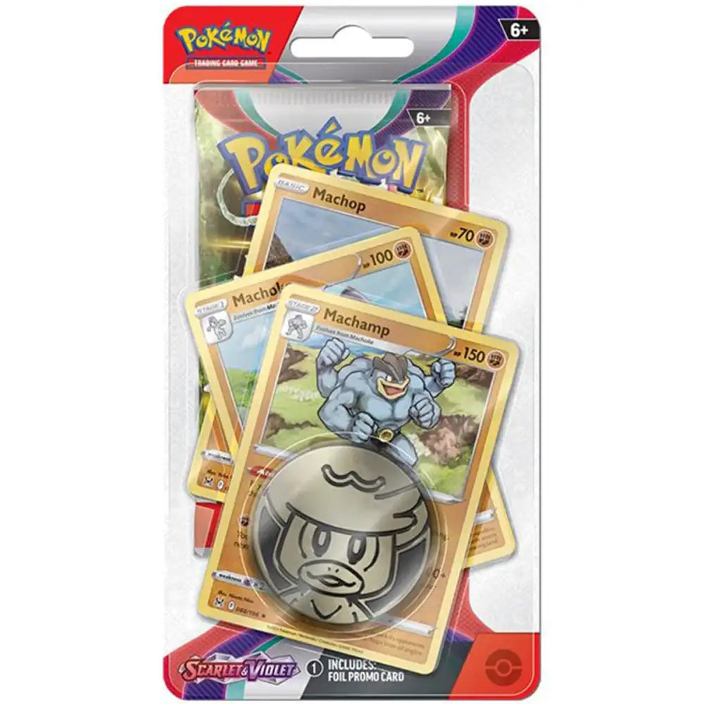 Pokémon TCG: Scarlet & Violet Premium Checklane Blister - Machamp
