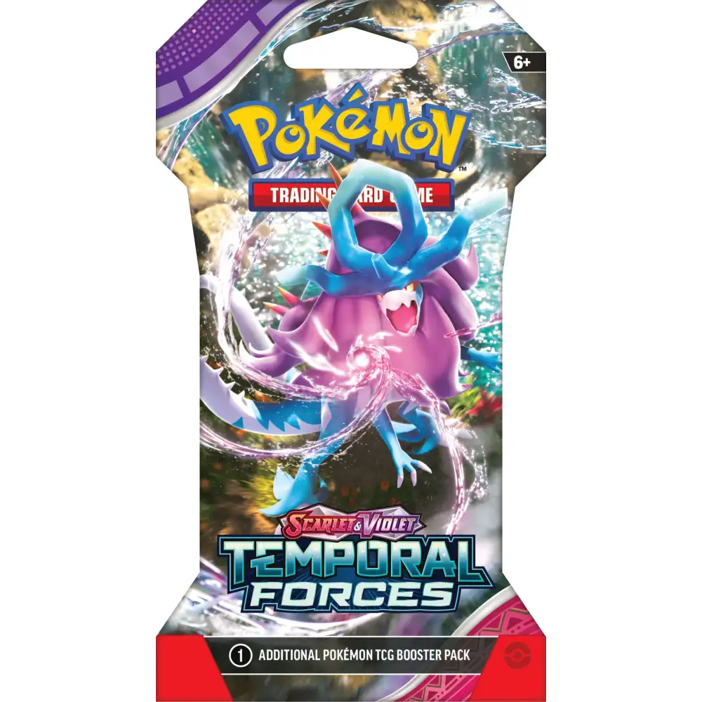 Pokémon TCG: Scarlet & Violet: Temporal Forces Sleeved Booster Pack