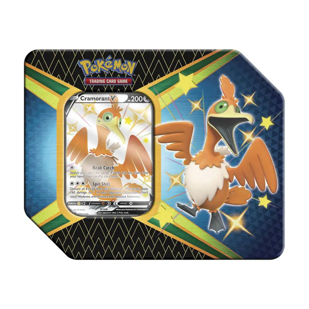Pokémon TCG: Shining Fates Tin (flere varianter) Pokémon TCG Pokémon Cramorant 