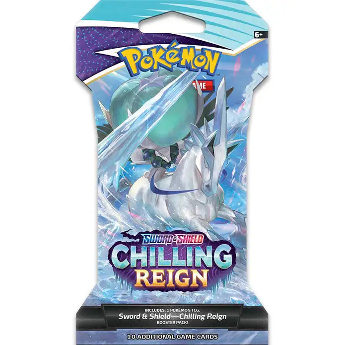 Pokémon TCG: Sword & Shield Chilling Reign Sleeved Booster Pack Samlekort Pokémon 