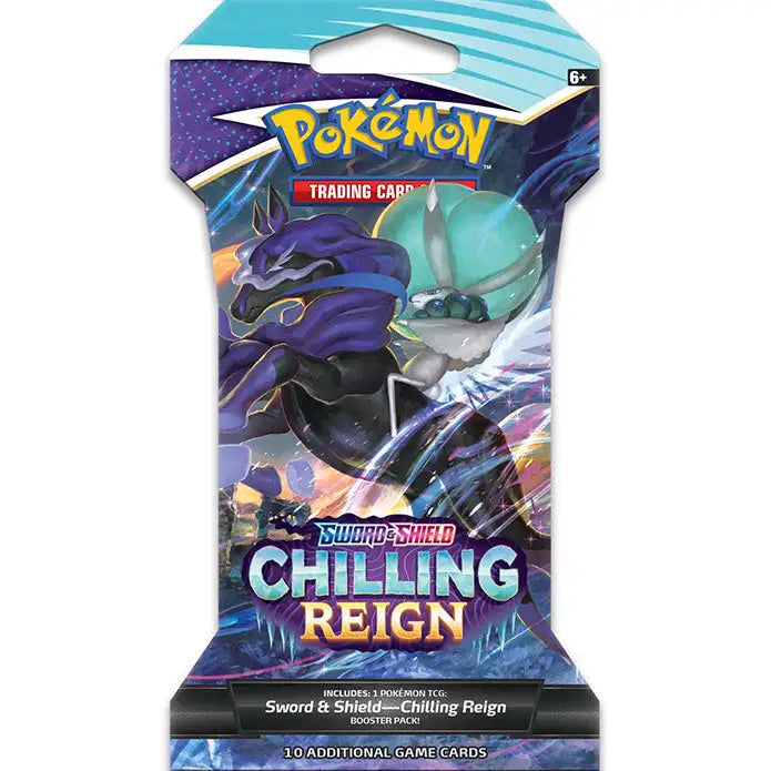 Pokémon TCG: Sword & Shield Chilling Reign Sleeved Booster Pack Samlekort Pokémon 