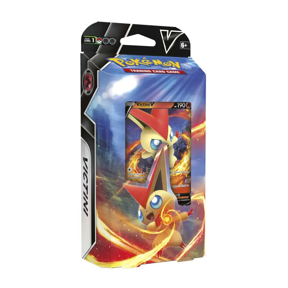 Pokémon TCG: Victini V Battle Deck Collectible Trading Cards Pokémon 