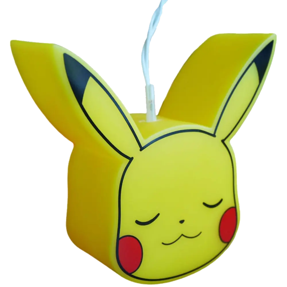 Pokémon Lyskæde 160 cm – Pikachu & Kanto Starters