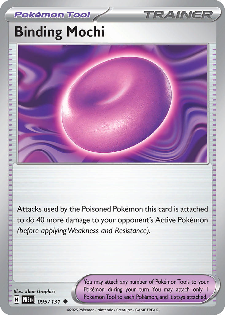 Binding Mochi - Prismatic Evolutions (Uncommon) [095] Kortspil