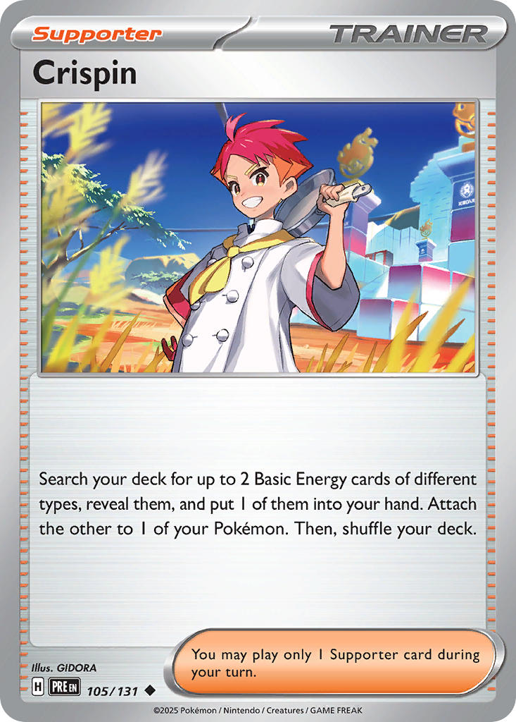 Crispin⁣ - Prismatic Evolutions⁣ (Uncommon)⁣ [105]