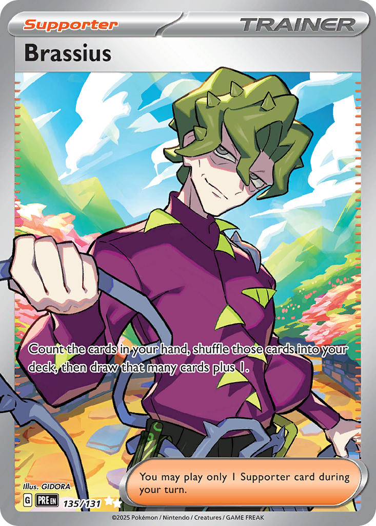 Brassius⁣ - Prismatic Evolutions⁣ (Ultra Rare)⁣ [135] English / Near Mint / Normal