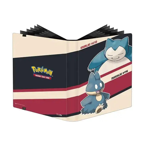 PRO-Binder: Snorlax & Munchlax 9-Pocket Samlemappe (plads til 360 kort) Kortspil – tilbehør Ultra Pro 