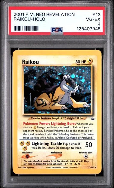Raikou - Neo Revelation (Holo Rare) [13] Kortspil