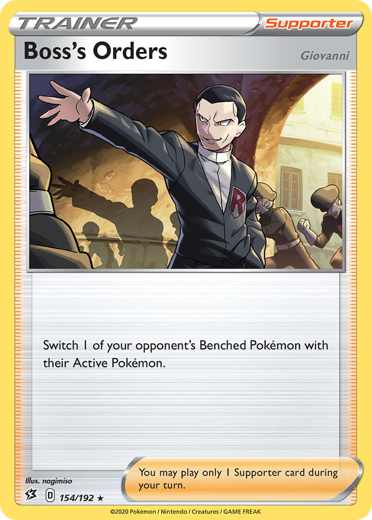 Boss's Orders⁣ - Rebel Clash⁣ (Holo Rare)⁣ [154] English / Near Mint / Normal