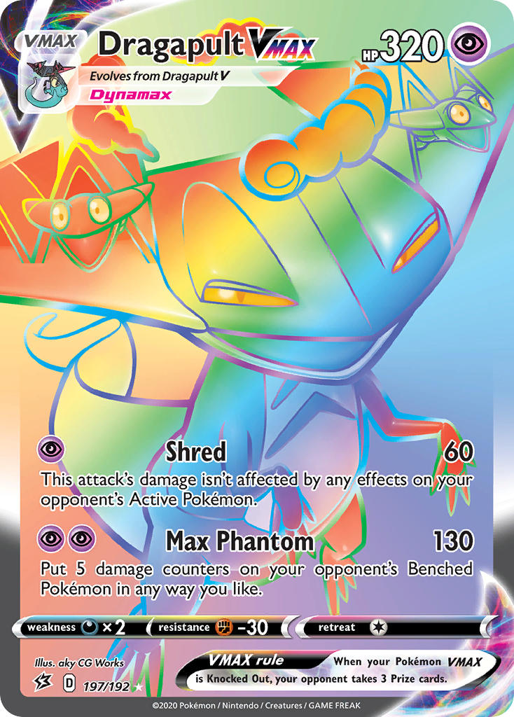 Dragapult VMAX⁣ - Rebel Clash⁣ (Secret Rare)⁣ [197] English / Near Mint / Normal
