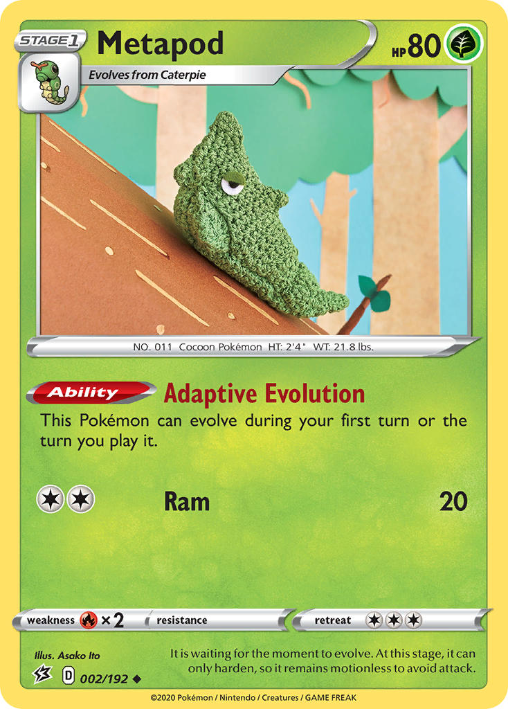 Metapod - Rebel Clash (Uncommon) [2] Kortspil