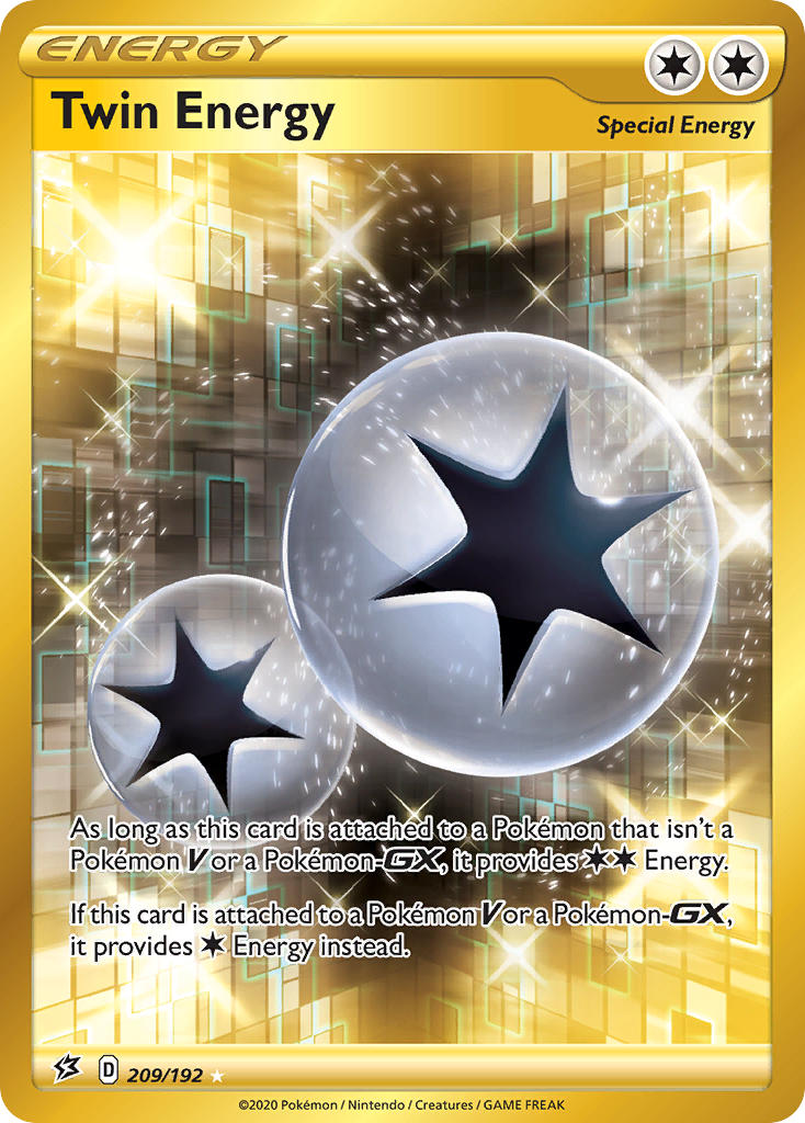 Twin Energy⁣ - Rebel Clash⁣ (Secret Rare)⁣ [209] English / Excellent / Normal