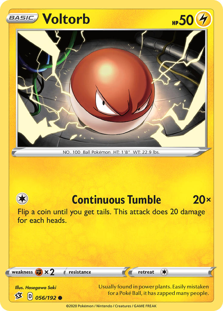 Voltorb⁣ - Rebel Clash⁣ (Common)⁣ [56] English / Near Mint / Normal