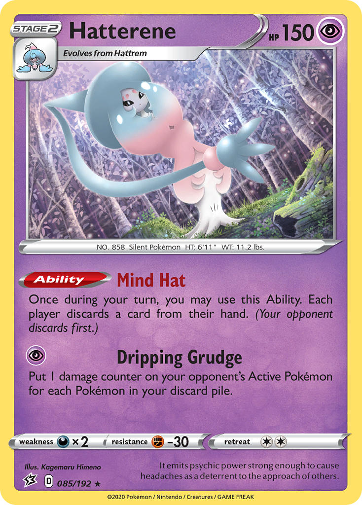 Hatterene⁣ - Rebel Clash⁣ (Holo Rare)⁣ [85]