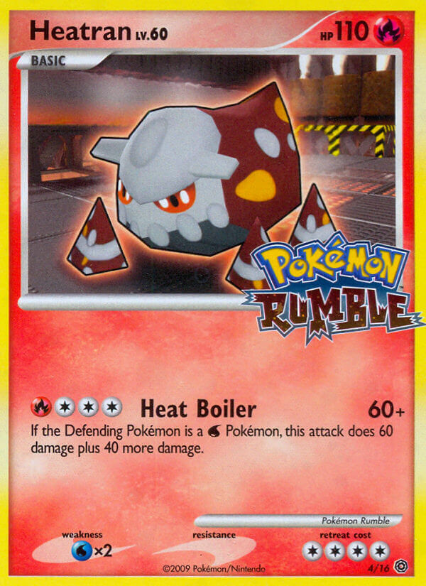 Heatran Lv.60 - Pokémon Rumble (Fixed) [RM-4] English / Good / Normal