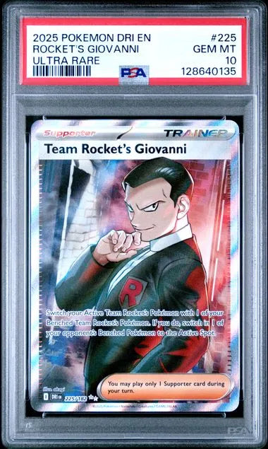 Team Rocket's Giovanni - Destined Rivals (Ultra Rare) [225] Kortspil