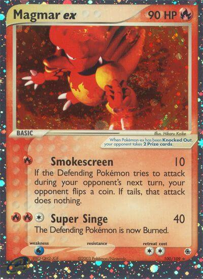 Magmar ex⁣ - EX Ruby & Sapphire⁣ (Ultra Rare)⁣ [100] English / Excellent / Normal